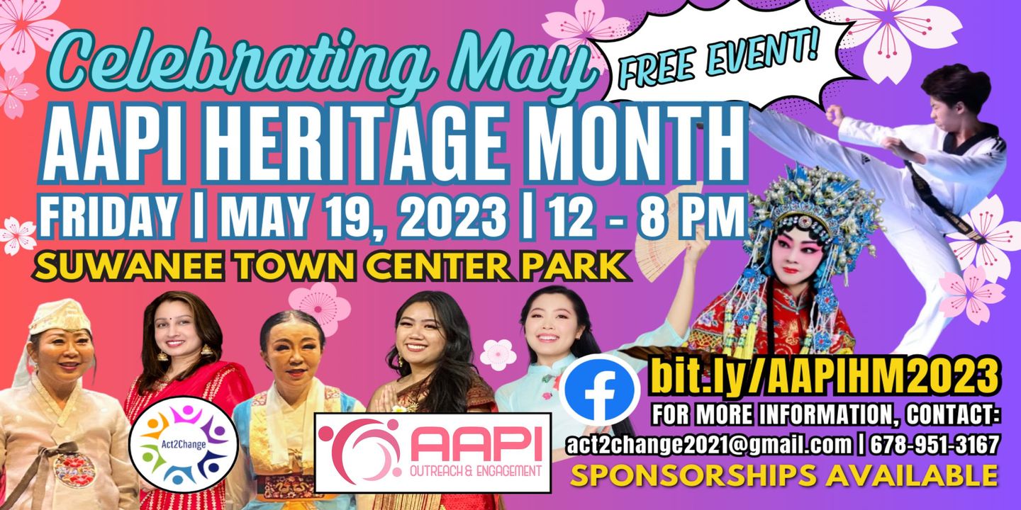 Aapi Heritage Month Celebration Ready Set Gwinnett