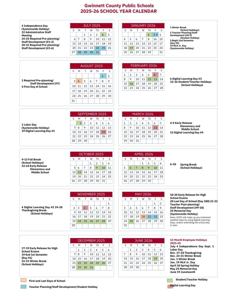 Gwinnett Tech Calendar Summer 2025 Ree Missie