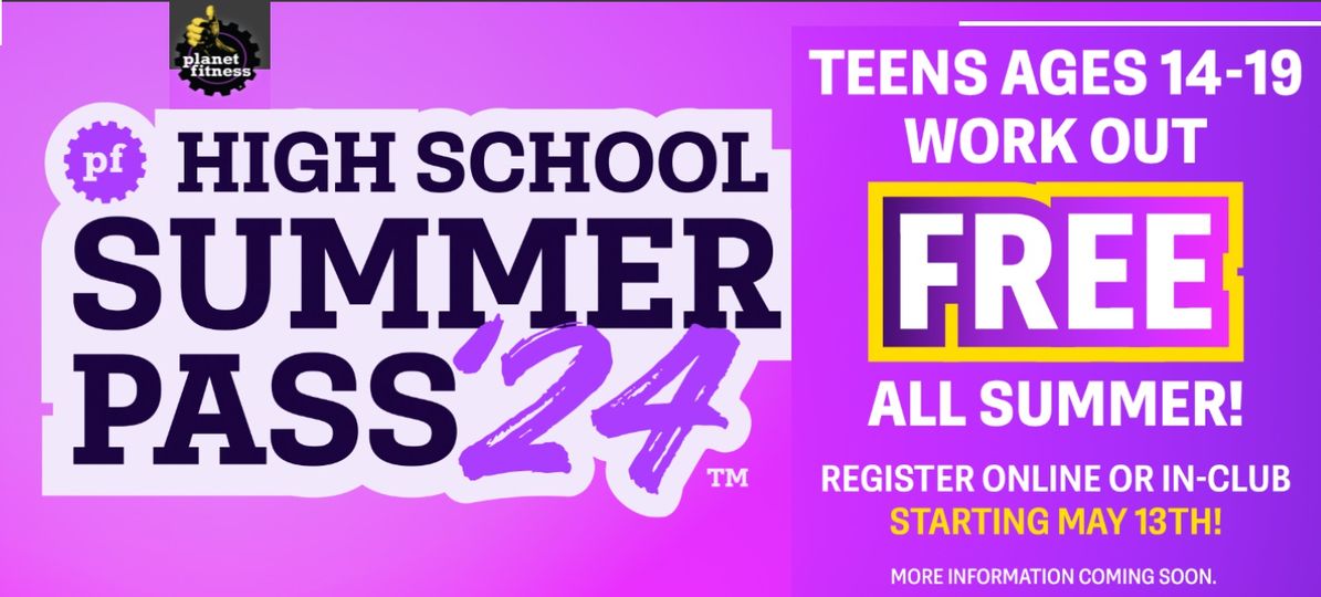 high-school-summer-pass-planet-fitness - Ready Set Gwinnett